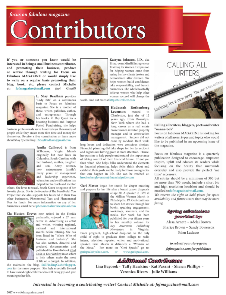 Spring 2017 page 06 Contributors